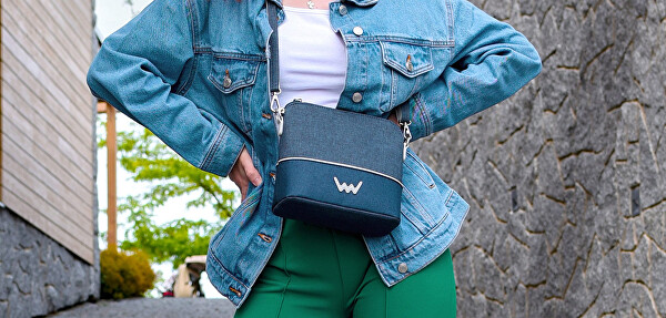 Dámská crossbody kabelka Cara Canva Blue