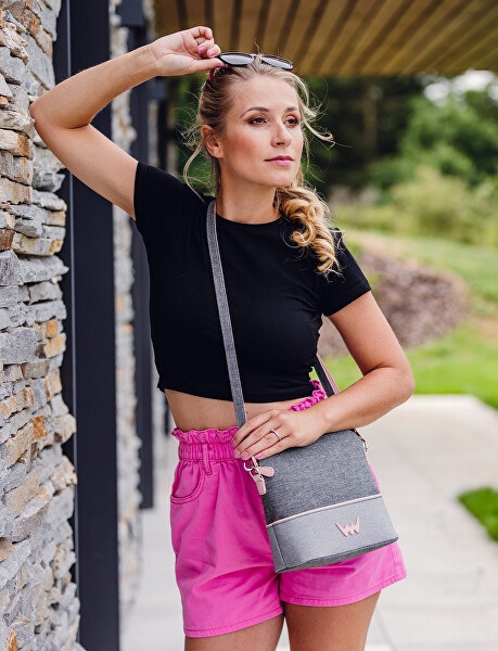 Dámská crossbody kabelka Cara Canva Grey