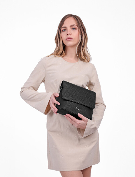 Dámská crossbody kabelka Cara Cornet Black