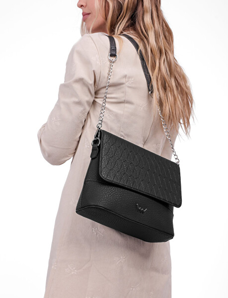 Dámská crossbody kabelka Cara Cornet Black