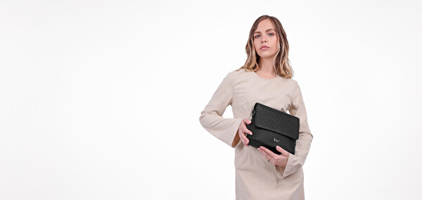 Dámská crossbody kabelka Cara Cornet Black