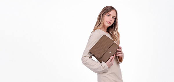 Dámská crossbody kabelka Cara Cornet Brown
