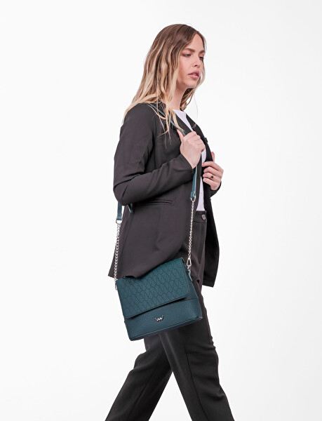Dámská crossbody kabelka Cara Cornet Teal