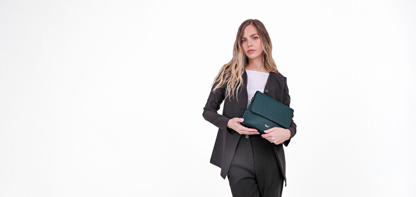 Dámská crossbody kabelka Cara Cornet Teal