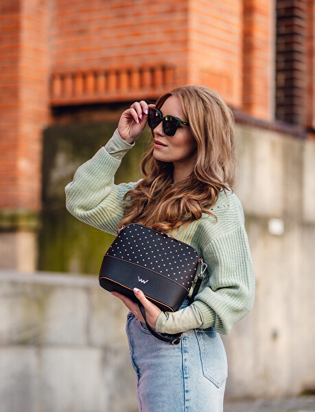 Dámská crossbody kabelka Cara Dotty Black