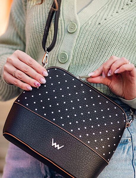 Dámská crossbody kabelka Cara Dotty Black