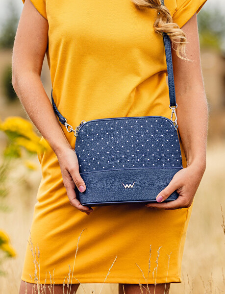 Dámská crossbody kabelka Cara Dotty Blue