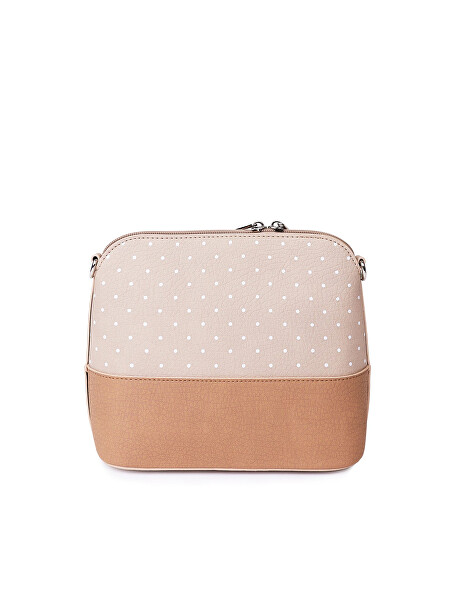 Dámská crossbody kabelka Cara Dotty Creme