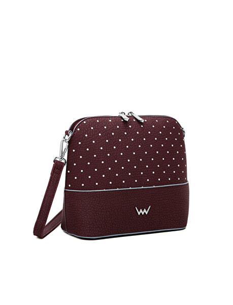 Dámská crossbody kabelka Cara Dotty Wine