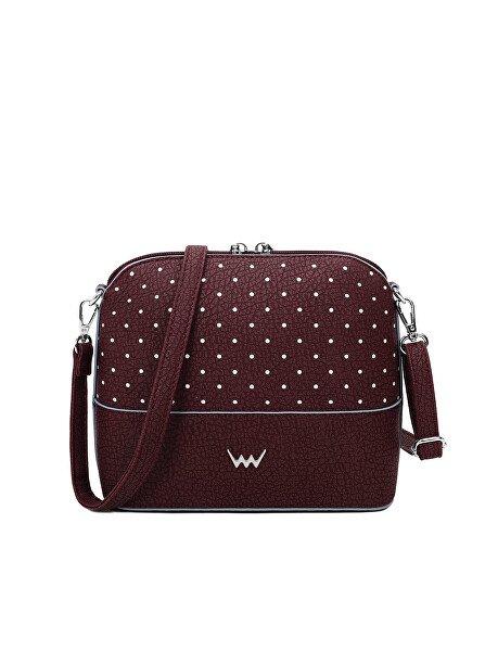 Dámská crossbody kabelka Cara Dotty Wine