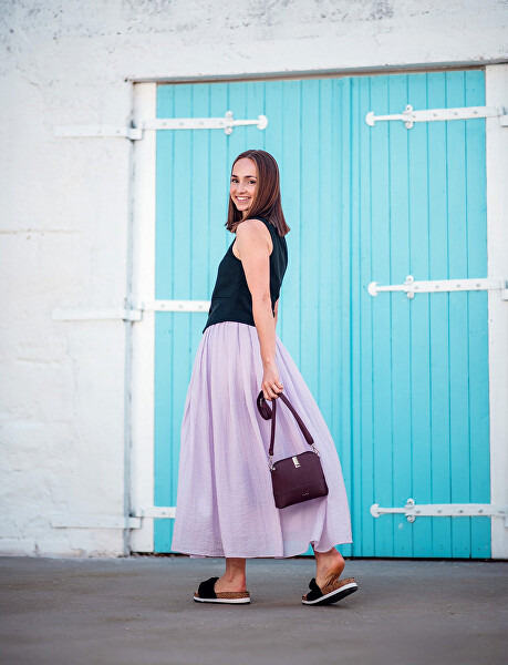 Dámská crossbody kabelka Cara Mini Wine