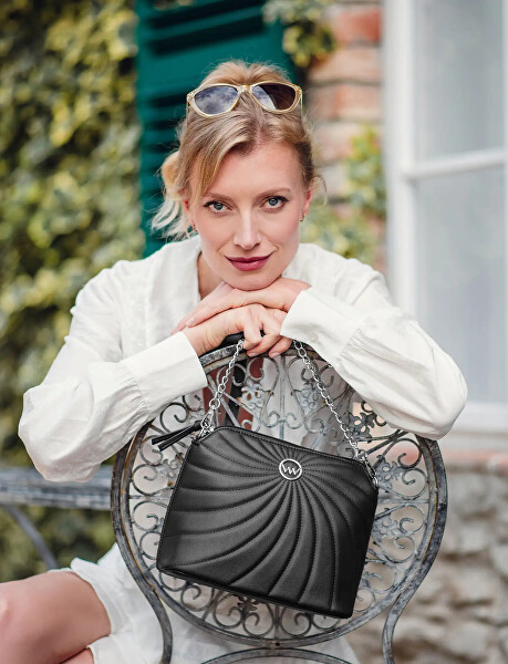 Dámská crossbody kabelka Cara Rays Black