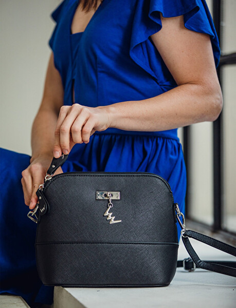 Dámská crossbody kabelka Cara Smooth Black