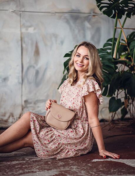 Dámská crossbody kabelka Carine Beige