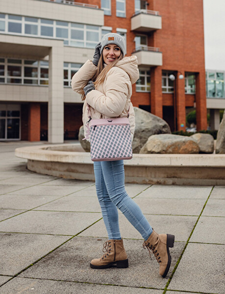 Dámská crossbody kabelka Carlene Pink