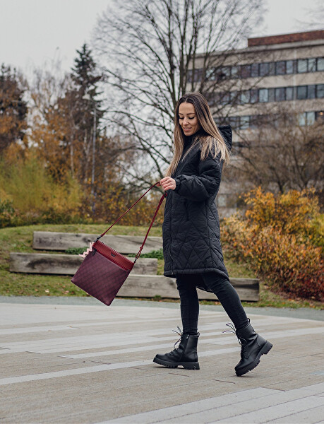 Dámská crossbody kabelka Carlene Wine