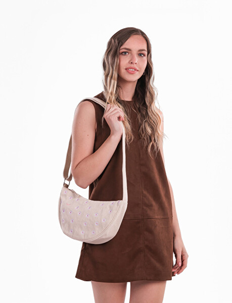 Dámska crossbody kabelka Clorinda Daisy Beige