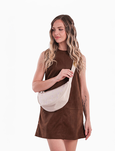 Dámska crossbody kabelka Clorinda Daisy Beige