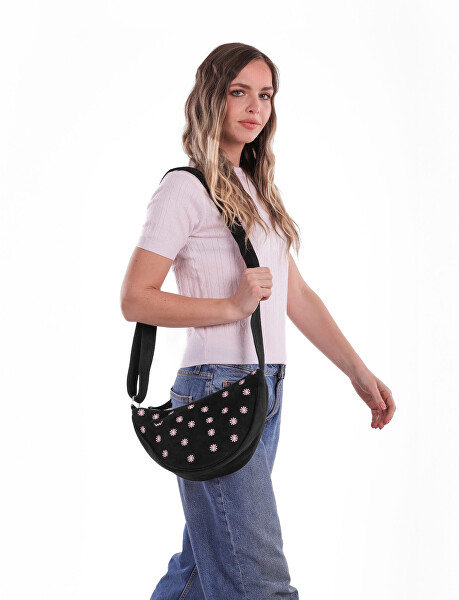 Dámská crossbody kabelka Clorinda Daisy Black