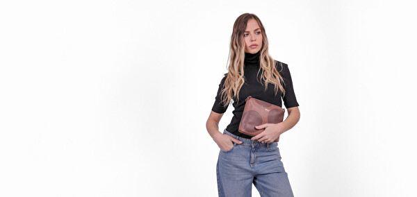 Dámská crossbody kabelka Coalie Big Dot Mocha