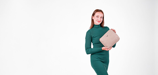 Dámská crossbody kabelka Coalie Diamond Beige