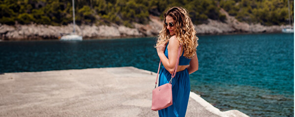 Dámská crossbody kabelka Coalie Diamond Pink