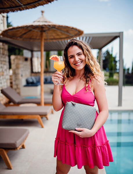 Dámská crossbody kabelka Coalie Dotty Grey