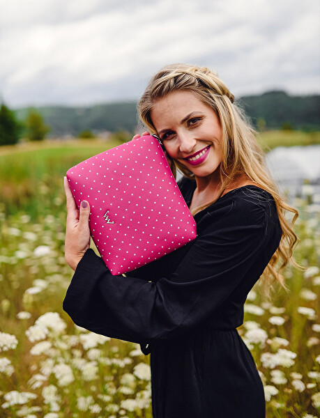 Dámská crossbody kabelka Coalie Dotty Pink