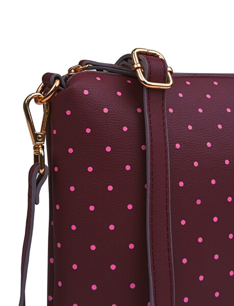Dámská crossbody kabelka Coalie Dotty Wine