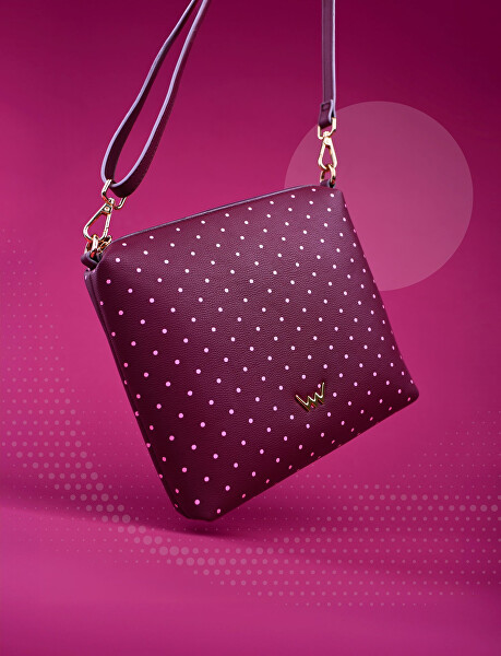 Dámská crossbody kabelka Coalie Dotty Wine