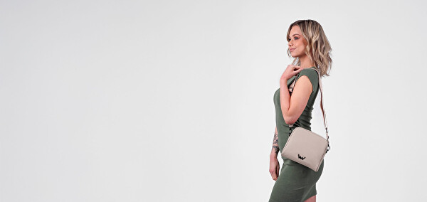 Dámská crossbody kabelka Coalie E Beige