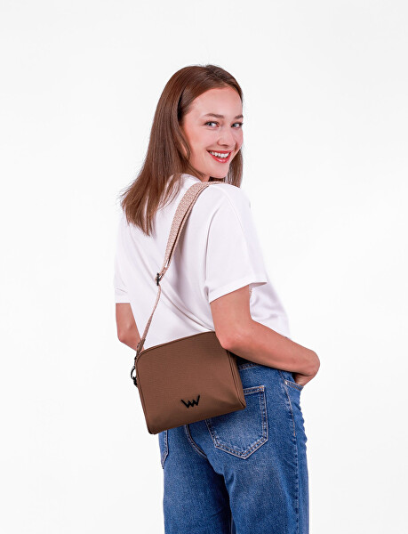 Dámská crossbody kabelka Coalie E Brown