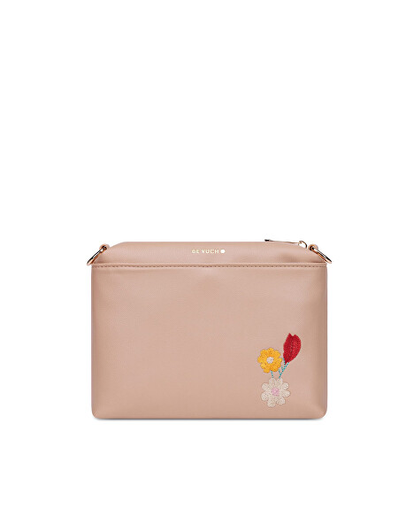 Dámská crossbody kabelka Coalie Flowers Beige