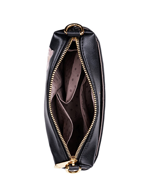 Dámská crossbody kabelka Coalie Flowers Black