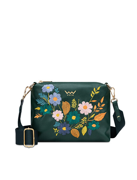 Dámská crossbody kabelka Coalie Flowers Green