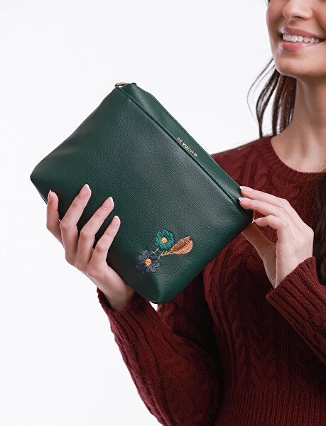 Dámská crossbody kabelka Coalie Flowers Green