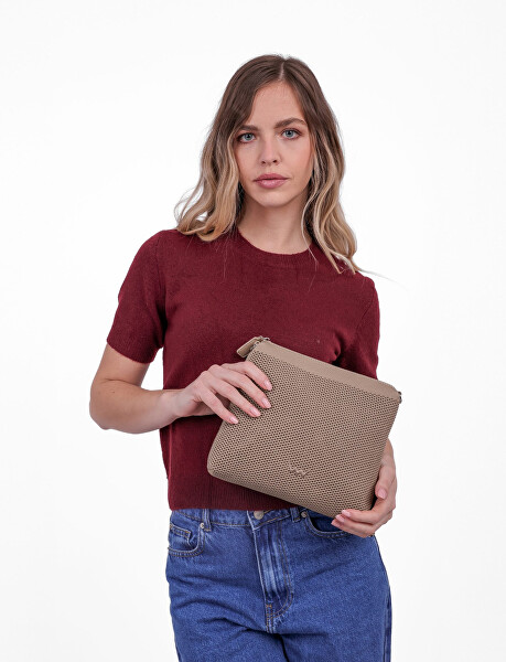 Dámská crossbody kabelka Coalie Knit Beige