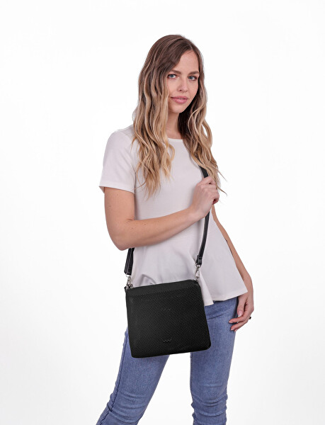 Dámská crossbody kabelka Coalie Knit Black