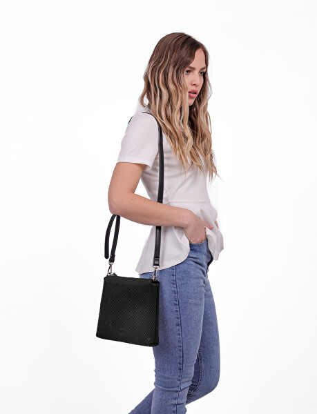 Dámská crossbody kabelka Coalie Knit Black