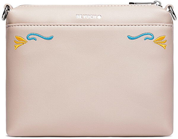 Dámska crossbody kabelka Coalie Ornament Beige