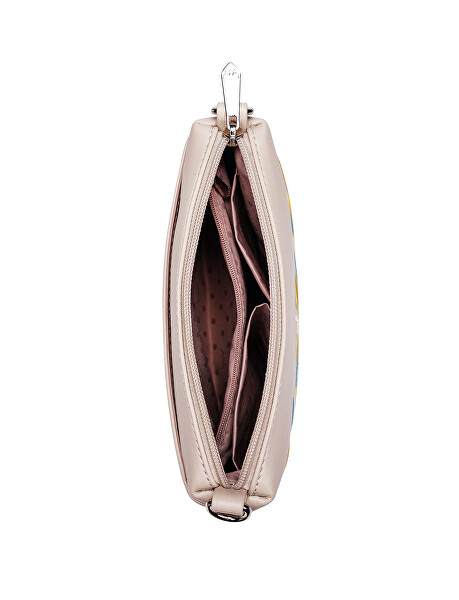 Dámska crossbody kabelka Coalie Ornament Beige