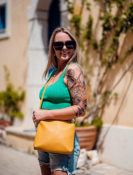 Dámská crossbody kabelka Coalie Yellow