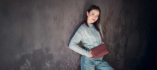 Dámská crossbody kabelka Danita Mini Wine Red