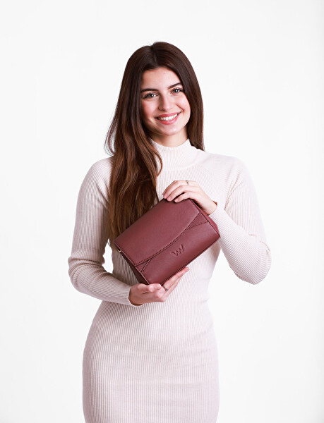Dámská crossbody kabelka Danita Mini Wine Red