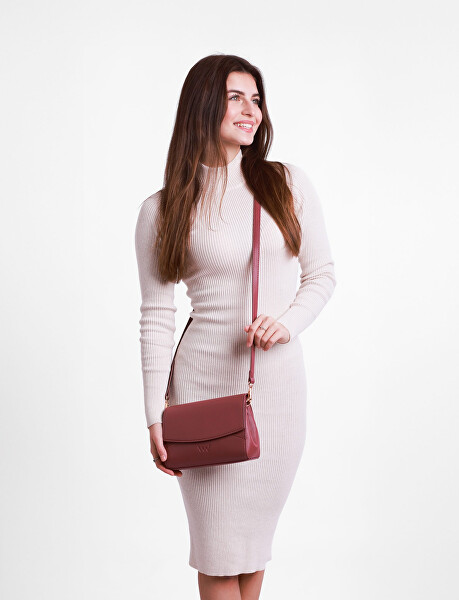 Dámská crossbody kabelka Danita Mini Wine Red