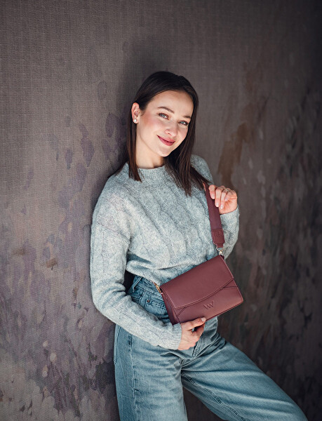 Dámská crossbody kabelka Danita Mini Wine Red