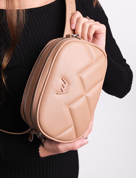 Dámská crossbody kabelka Elettra Cappucino