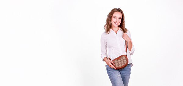 Dámská crossbody kabelka Elowen Brown