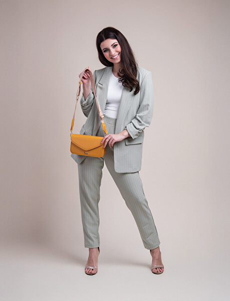 Dámská crossbody kabelka Emina Mustard