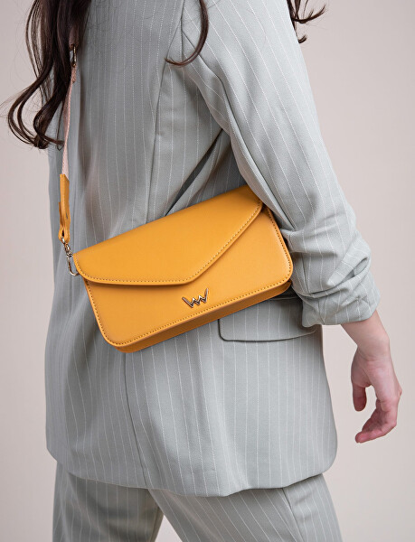 Dámská crossbody kabelka Emina Mustard
